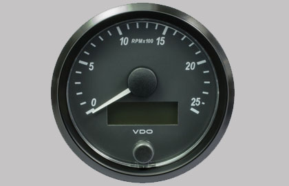 SingleViu Tachometer 2500 RPM